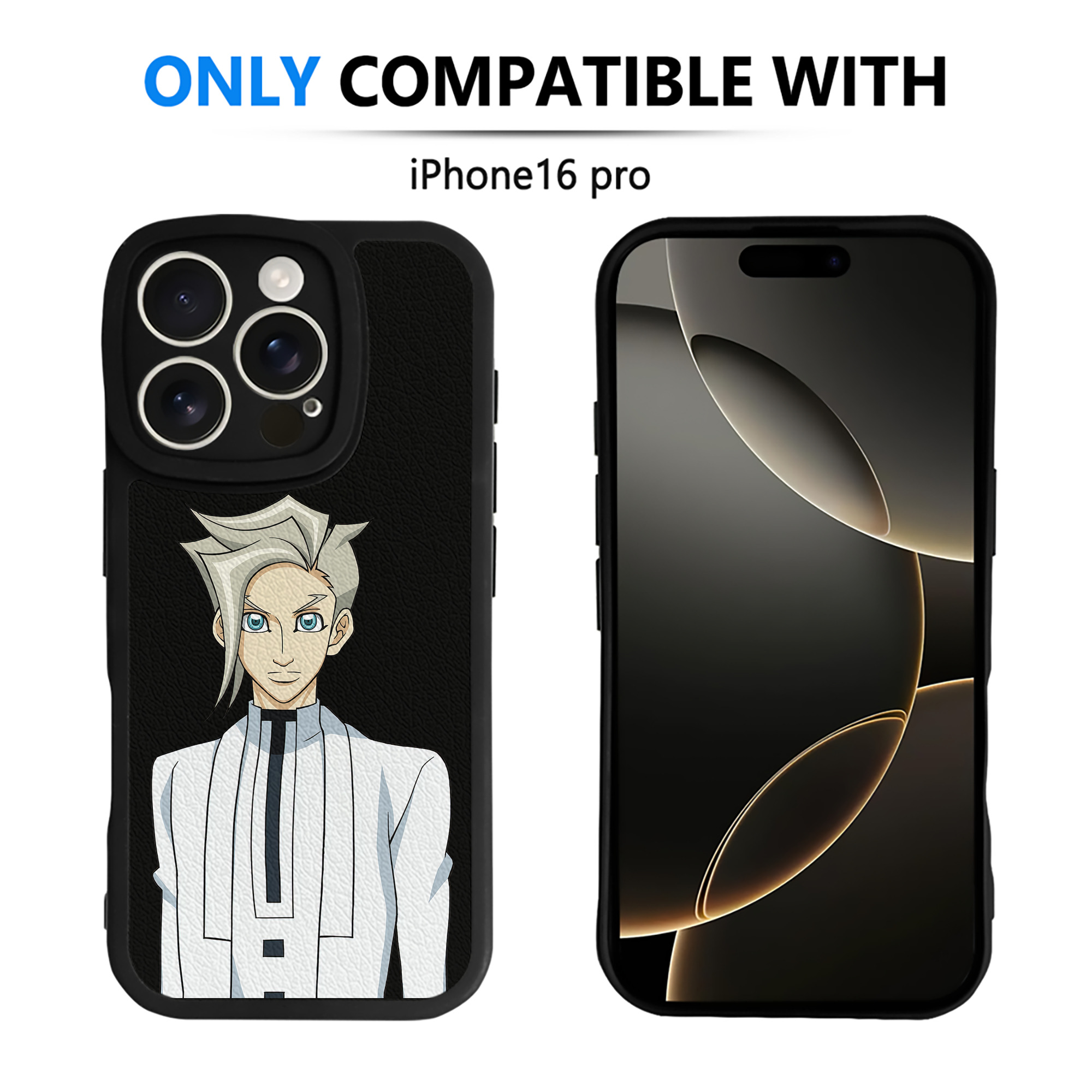 遊☆戯☆王 Yu-Gi-Oh! 【iPhone 16シリーズ対応】シリコンスマホケース（レザー調） 材質：シリコン
